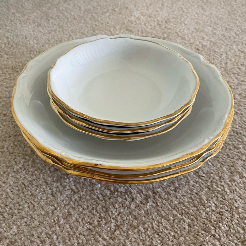 Hutschenreuther Germany China 6 Bowl Set